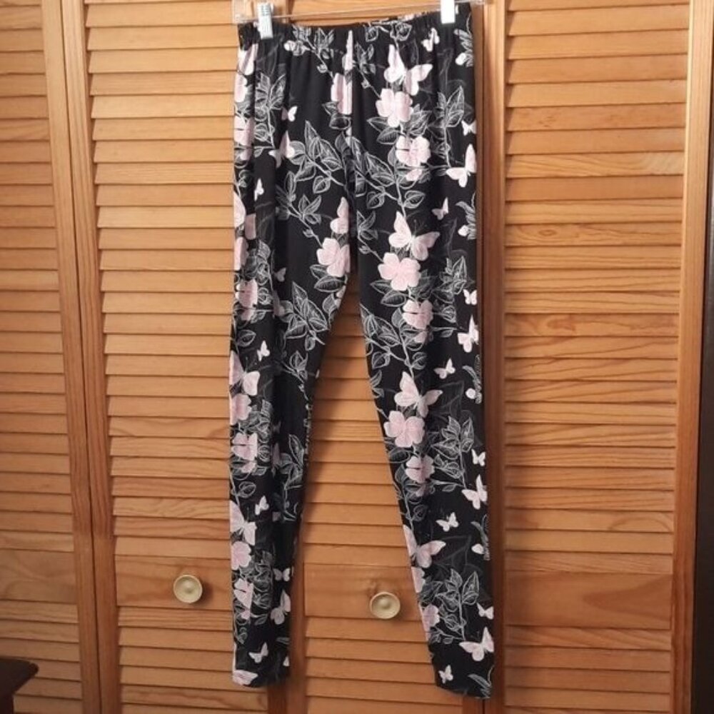 Legging Army Butterfly Print Leggings Plus Size 14-20